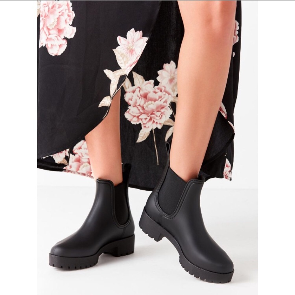 Jeffrey Campbell Cloudy Chelsea Rain Boot